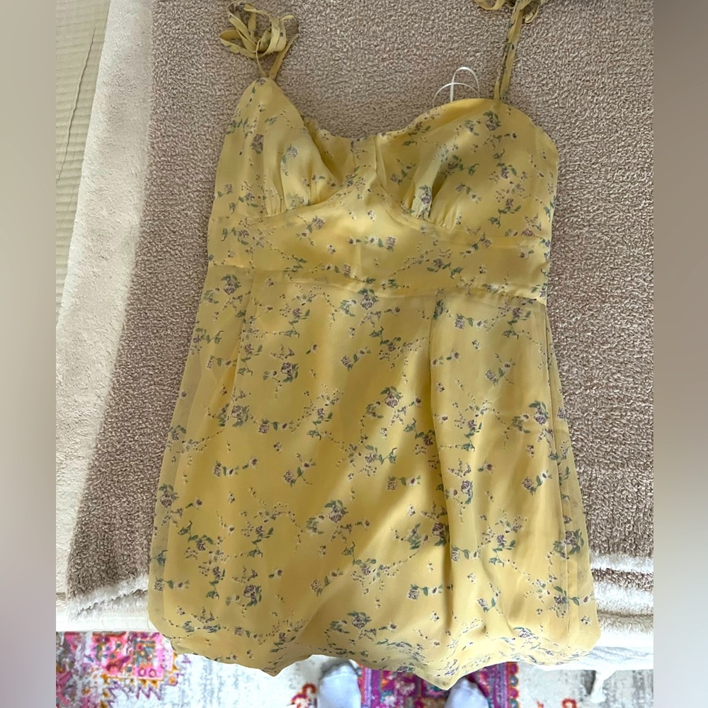 Princess Polly floral mini dress